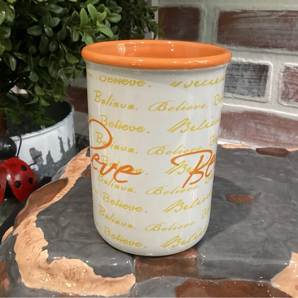 “2/$10” - Gibson - Ceramic Crafted “Believe” themed Coffee - Tea - Beverage Mug - Picture 6 of 9